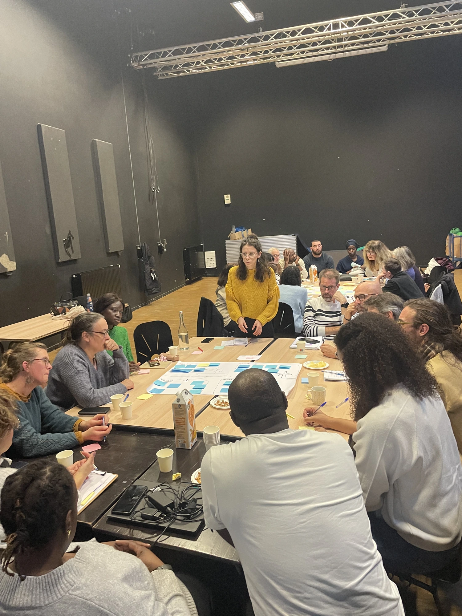 Atelier participatif avec les habitant·es — projets sociaux des centres Aimé-Césaire et Saint-Exupéry